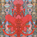 Totem 4  - painting in process